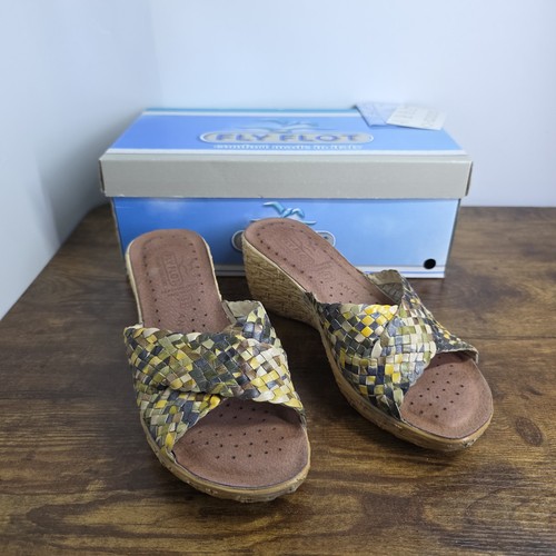 Fly flot slip wedge sandals - on,