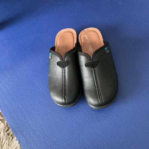 Fly flot black leather - flot,