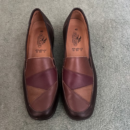Fly flot brown mix leather - flot,