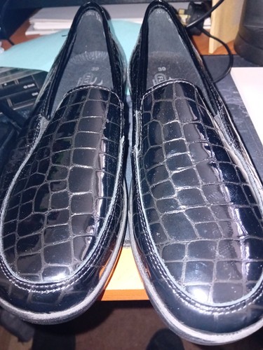 Black shoes flyflot size - , 6