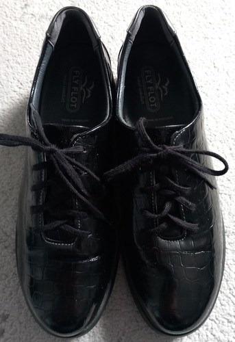 Fly flot suave black patent - suave,