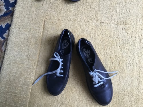 Size black leather grey - 39, leather,