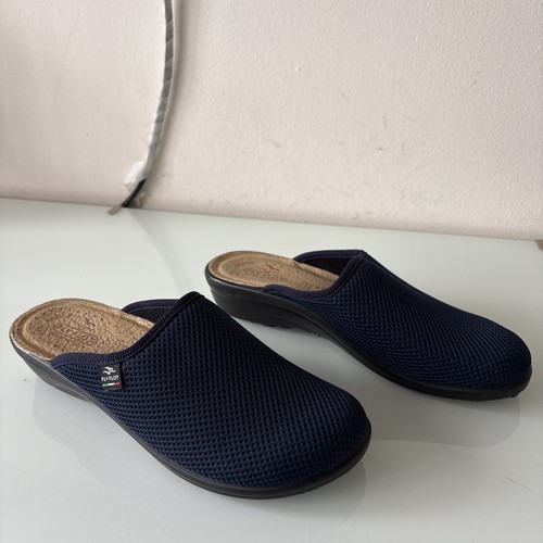Fly flot navy mesh leather - flot,