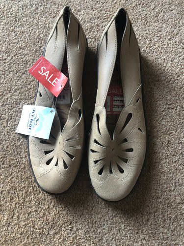 Fly flot camel leather shoes - camel,