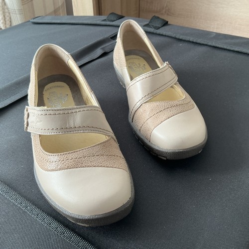Fly flot womens cream leather - flot,