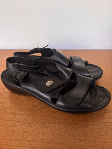 Fly flot ladies black leather - ladies,