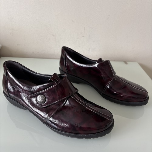 Fly flot new burgundy leather - new,