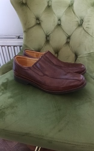 Men fly flot brown leather - men's,