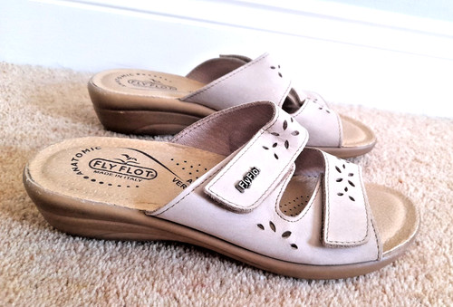 Fly flot nude beige suede - flot,